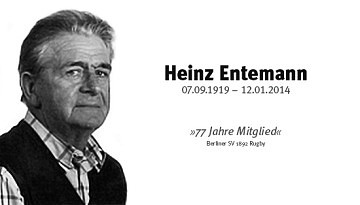 Zum Gedenken an Heinz Entemann
